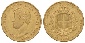Carlo Alberto (1831-1849) 20 Lire 1832 G FERT - Nomisma 640 AU R
MB