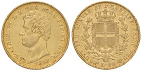Carlo Alberto (1831-1849) 20 Lire 1832 T FERT - Nomisma 642 AU R
 BB/BB+