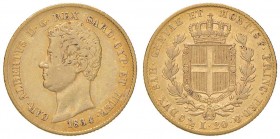 Carlo Alberto (1831-1849) 20 Lire 1834 G - Nomisma 644 AU
MB/BB