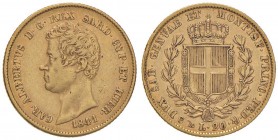 Carlo Alberto (1831-1849) 20 Lire 1841 G - Nomisma 654 AU
BB+