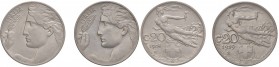 Vittorio Emanuele III (1900-1946) 20 Centesimi 1908 e 1919 - CU Lotto di due pezzi come da foto
SPL