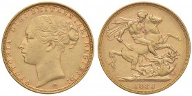 AUSTRALIA Vittoria (1837-1901) Sterlina 1886 M - KM 7 AU (g 7,98)
BB/SPL