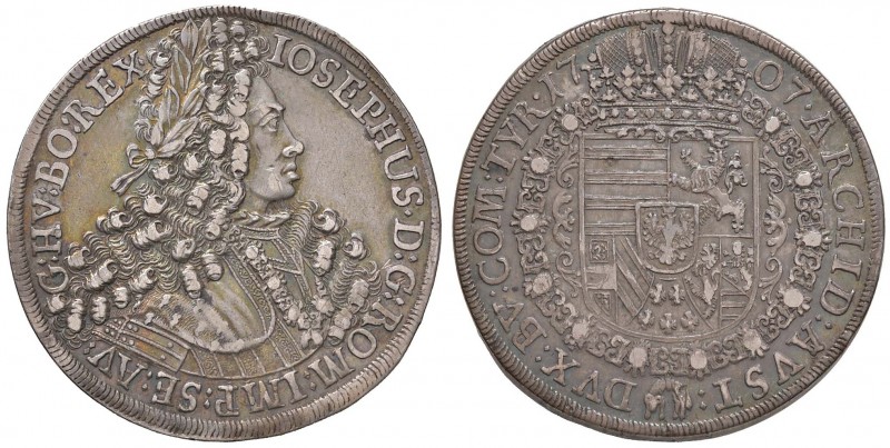 AUSTRIA Giuseppe I (1705-1711) Tallero 1707 - KM 1438.1 AG (g 28,52)
BB