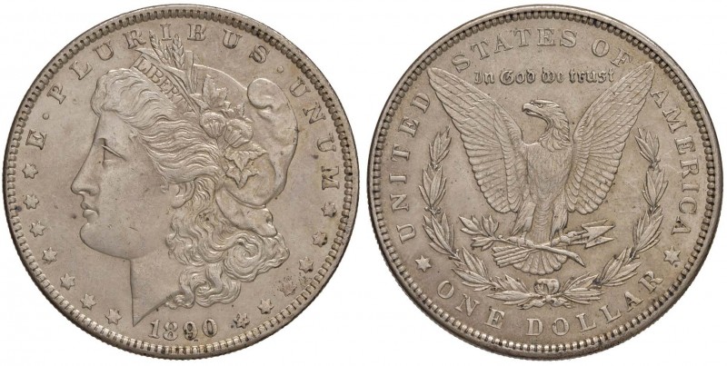 USA Dollaro 1890 - KM 110 Ag (g 26,78)
SPL+/qFDC