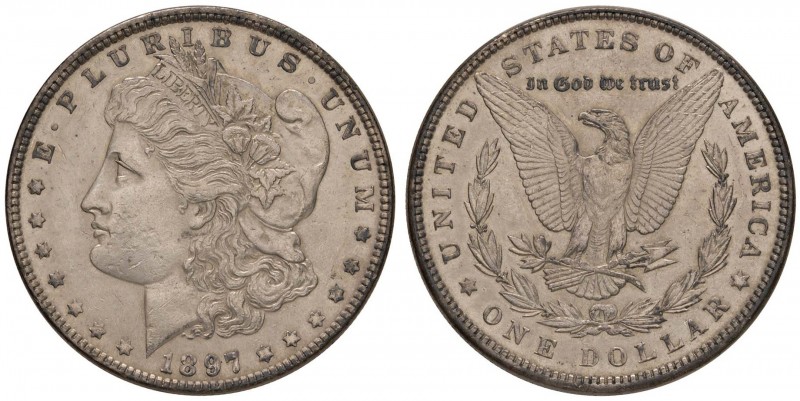 USA Dollaro 1897 - KM 110 Ag (g 26,81)
SPL+