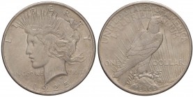 USA Dollaro 1925 - KM 150 AG (g 26,76) Graffietti da pulitura
qFDC