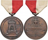 VICENZA Medaglia nel Cinquantesimo anniversario del comune - AE (g 29,64 - Ø 38 mm)
FDC