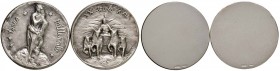 Lotto di due medaglie - AG (g 18,34/19,50 - Ø 32 mm)
SPL