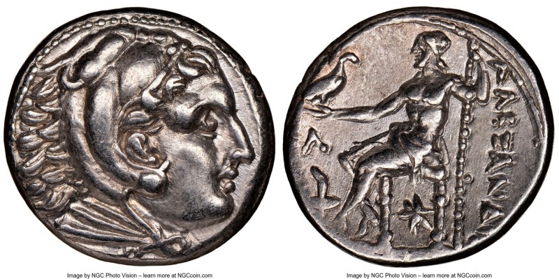 MACEDONIAN KINGDOM. Alexander III the Great (336-323 BC). AR tetradrachm (26mm, ...