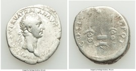 Trajan (AD 98-117). AR cistophorus (27mm, 9.63 gm, 7h). About VF. Asia Minor (Ephesus?), ca. January-February AD 98. IMP CAES NERVA TRAI-AN AVG GERM P...