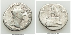 Trajan (AD 98-117). AR cistophorus (25mm, 9.82 gm, 6h). Fine. Uncertain Asian mint, AD 98. IMP CAES NERVA TRAIAN AVG GERM P M, laureate head of Trajan...