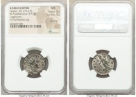 Tacitus (AD 275-276). BI antoninianus (21mm, 3.57 gm, 11h). NGC MS 5/5 - 5/5, Silvering. Lugdunum. IMP C CL TACITVS AVG, radiate, draped and cuirassed...