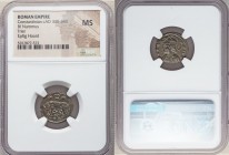 Constantinople Commemorative (ca. AD 330-340). AE3 or BI nummus (17mm, 6h). NGC MS. Trier, 2nd officina, AD 333-334, struck under Constantine I to com...