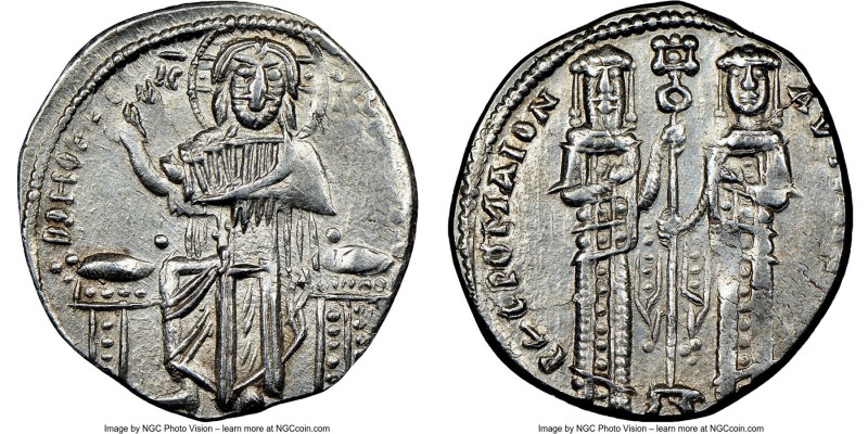 Andronicus II Palaeologus and Michael IX (AD 1294-1320). Anonymous Issue. AR bas...