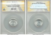 Republic Mint Error - Elliptical Clip 5 Centimes 1970 MS64 ANACS, cf. KM101. 1.09gm. 

HID09801242017

© 2020 Heritage Auctions | All Rights Reser...