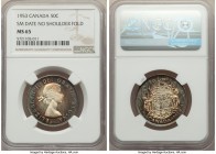 Elizabeth II 50 Cents 1953 MS65 NGC, Royal Canadian mint, KM53. Small Date, No Shoulder Fold variety. 

HID09801242017

© 2020 Heritage Auctions |...