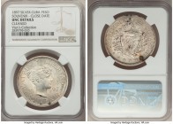 Republic Souvenir Peso 1897 UNC Details (Cleaned) NGC, KM-XM3. "Close date" with stars above baseline variety. Ex. Vian's Collection. 

HID098012420...