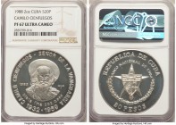 Republic Proof "Camilo Cienfuegos" 20 Pesos (2 oz) 1988 PR67 Ultra Cameo NGC, KM236.

HID09801242017

© 2020 Heritage Auctions | All Rights Reserv...