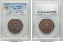 Buckinghamshire copper 1/2 Penny Token 1795 PR65 Brown PCGS, D&H-27. 

HID09801242017

© 2020 Heritage Auctions | All Rights Reserved