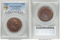 Middlesex copper 1/2 Penny Token 1794 MS65 Red and Brown PCGS, D&H-329. 

HID09801242017

© 2020 Heritage Auctions | All Rights Reserved