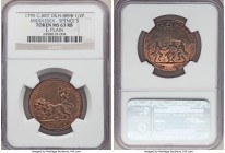 Middlesex. Spence's copper 1/2 Penny Token 1795 MS63 Red and Brown NGC, D&H-889B. Edge: Plain. 

HID09801242017

© 2020 Heritage Auctions | All Ri...