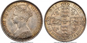 Victoria "Gothic" Florin 1873 MS62+ NGC, KM746.2. Sold with old Charles E. Wyatt, Inc. lot tag. 

HID09801242017

© 2020 Heritage Auctions | All R...