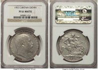 Edward VII Matte Proof Crown 1902 PR61 NGC, KM803, S-3979.

HID09801242017

© 2020 Heritage Auctions | All Rights Reserved