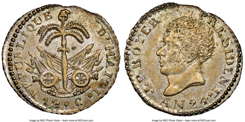 Republic 12 Centimes L'An 24 (1827) AU58 NGC, KM19.

HID09801242017

© 2020 ...