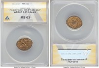 Republic Mint Error - Elliptical Clip 5 Centavos 1964 MS62 ANACS, cf. KM187. 

HID09801242017

© 2020 Heritage Auctions | All Rights Reserved