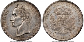 Republic 5 Bolivares 1889 AU Details (Cleaned) NGC, Caracas mint, KM-Y24.1.

HID09801242017

© 2020 Heritage Auctions | All Rights Reserved