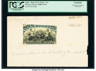 Chile Banco de D. Matte y Ca. 50 Pesos 18xx Pick S280p Partial Proof PCGS Genuine. Mounted on cardstock and annotations. 

HID09801242017

© 2020 Heri...