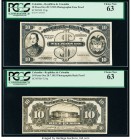 Colombia Banco de la Republica 10 Pesos Oro 20.7.1915 Pick 324p Face and Back Photographic Proofs PCGS Choice New 63 (2). 

HID09801242017

© 2020 Her...