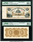 Colombia Banco de Barranquilla 1 Peso ND (1874) Pick S231p1; S231p2 Front and Back Proofs PMG Choice Uncirculated 64 EPQ(2). 

HID09801242017

© 2020 ...
