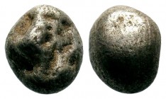 Hacksilber, circa 211-206 BC. AR
Condition: Very Fine

Weight: 2,98 gr
Diameter: 10,40 mm