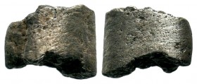 Hacksilber, circa 211-206 BC. AR
Condition: Very Fine

Weight: 4,47 gr
Diameter: 12,40 mm
