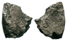 Hacksilber, circa 211-206 BC. AR
Condition: Very Fine

Weight: 3,58 gr
Diameter: 13,30 mm