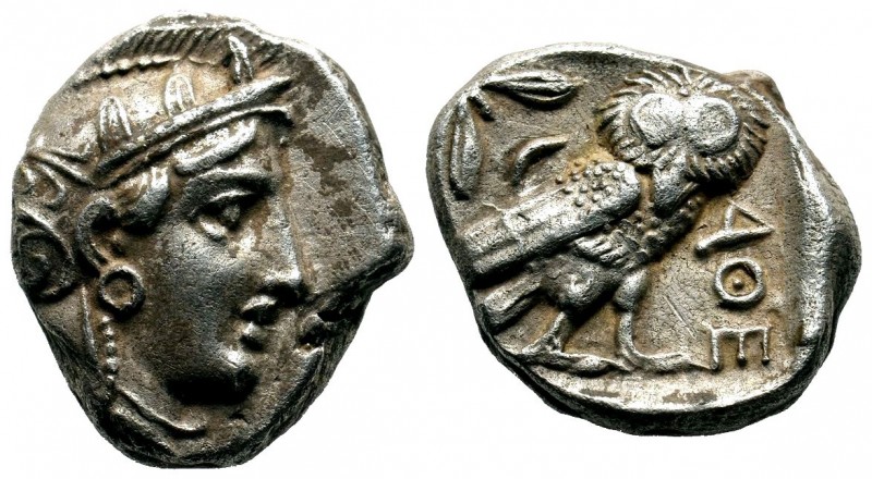 ATTICA. Athens. AR Tetradrachm ca. 454-415 B.C.
Condition: Very Fine

Weight: 16...