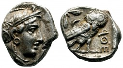 ATTICA. Athens. AR Tetradrachm ca. 454-415 B.C.
Condition: Very Fine

Weight: 16,86 gr
Diameter: 25,25 mm