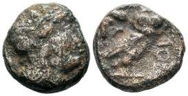 ATTICA. Athens. AR Tetradrachm ca. 454-415 B.C. Silvered
Condition: Very Fine

Weight: 12,75 gr
Diameter: 22,00 mm