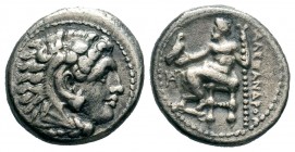 Kings of Macedon. Alexander III 'the Great' (336-323 BC). AR Drachm
Condition: Very Fine

Weight: 4,20 gr
Diameter: 15,80 mm
