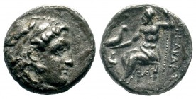 Kings of Macedon. Alexander III 'the Great' (336-323 BC). AR Drachm
Condition: Very Fine

Weight: 3,99 gr
Diameter: 15,90 mm