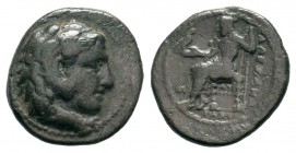 Kings of Macedon. Alexander III 'the Great' (336-323 BC). AR Half Drachm
Condition: Very Fine

Weight: 1,88 gr
Diameter: 13,70 mm