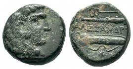 Kings of Macedon. Alexander III 'the Great' (336-323 BC). Ae
Condition: Very Fine

Weight: 6,29 gr
Diameter: 15,30 mm