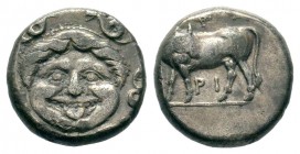 MYSIA, Parion. 4th century BC. AR Hemidrachm
Condition: Very Fine

Weight: 2,31 gr
Diameter: 12,50 mm