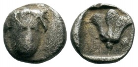 Rhodos, Rhodes AR drachm. Circa 250-229 BC.
Condition: Very Fine

Weight: 1,56 gr
Diameter: 11,25 mm