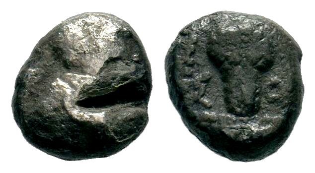 CILICIA, 361/0-334 BC. AR Soloi Obol
Condition: Very Fine

Weight: 0,78 gr
Diame...