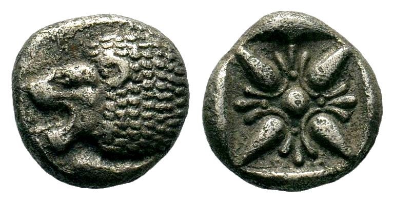 IONIA, Miletos. Late 6th-early 5th century BC. AR Obol
Condition: Very Fine

Wei...