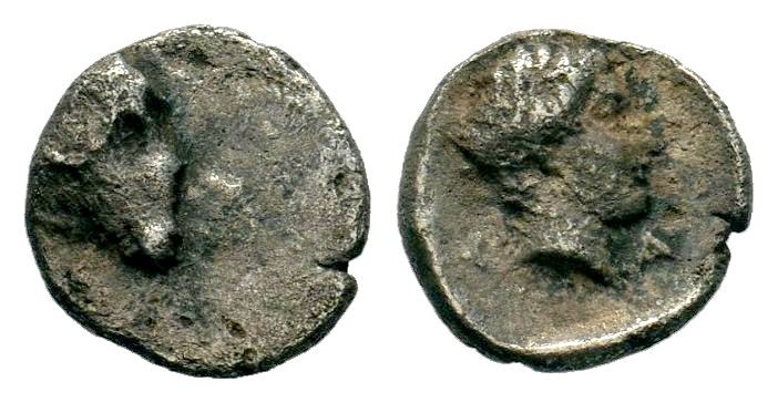 Greek, Troas 361/0-334 BC. AR Obol
Condition: Very Fine

Weight: 0,44 gr
Diamete...