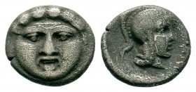 Selge Ar Obol. Circa 155-145 BC. 
Condition: Very Fine

Weight: 0,89 gr
Diameter: 9,50 mm