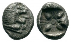 IONIA, Miletos. Late 6th-early 5th century BC. AR Obol
Condition: Very Fine

Weight: 1,05 gr
Diameter: 10,00 mm